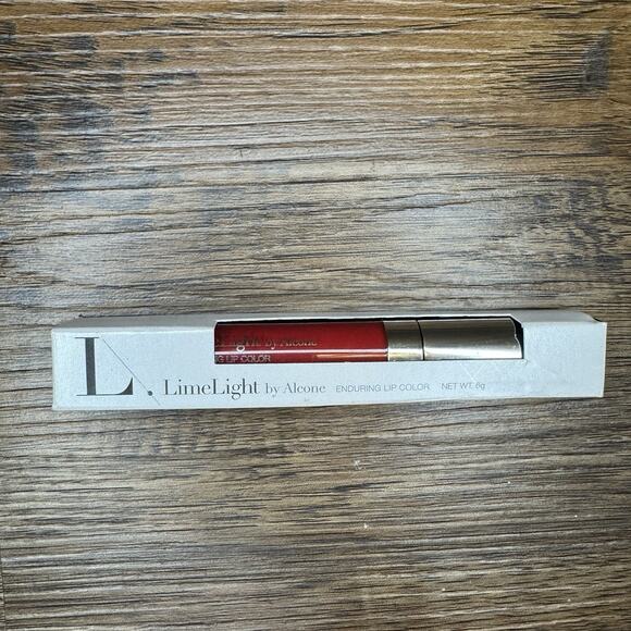 Lime light LIMELIFE BY ALCONE ENDURING LIP Color ROUGE Cherry Pie NEW - Picture 2 of 4